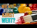 Wie viel sind deine Kunstwerke wert? Geld verdienen mit Kunst!