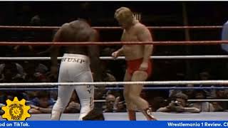 JYD vs. Greg Valentine-Wrestlemania 1 Review