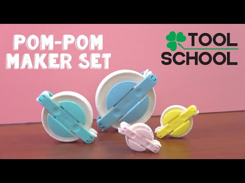 Tool School: Pom-Pom Maker Set