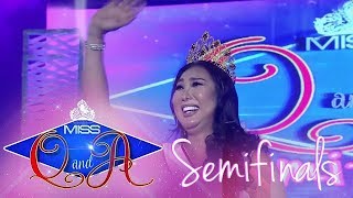 Its Showtime Miss Q & A Semifinals Khei Perlaoan Wins Over Marigona Dragusha