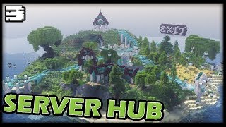 Let's Build a Server Hub in MINECRAFT 1.13 WORLD DOWNLOAD [TIMELAPSE] #3 ft. Archelaus