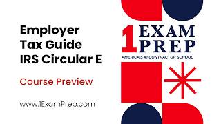 Employer's Tax Guide, IRS Circular E, 2025 / 2026 Overview - Course Preview