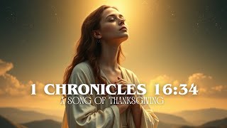 1 Chronicles 16:34 - You Are Good Oh Lord | Thanksgiving Song for God's Goodness | NEW WORSHIP SONG