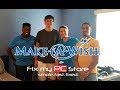 Setting up The Make A Wish Foundation Computer for Bobby!