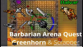 BARBARIAN ARENA QUEST - GREENHORN E SCRAPPER