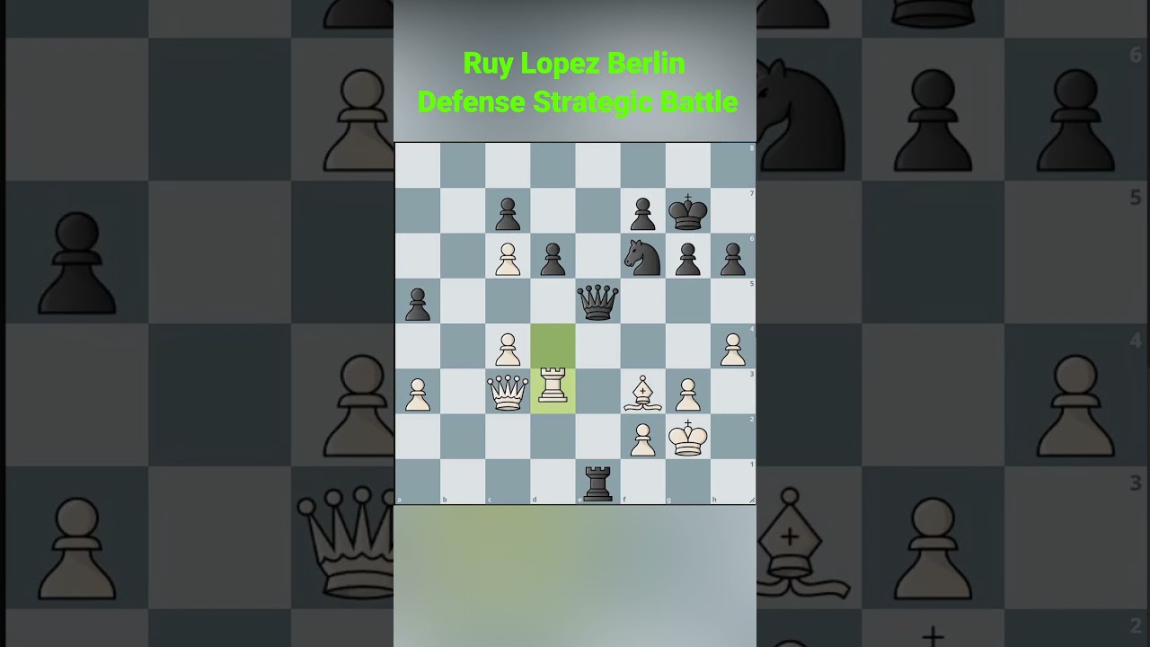 Beating Ruy Lopez with Knight Sac, Spanish Game, Berlin Defense in 2023