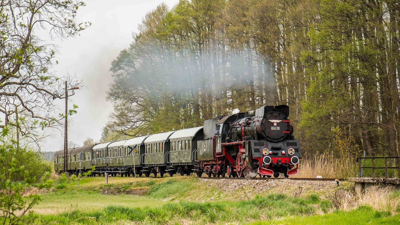 Majówka w Wolsztynie | Ol49-69 z pociągami retro