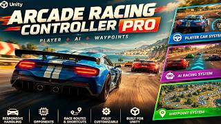 EXTREME CAR COMTROLLER : Arcade Racing Controller //AI Racing // Waypoints System for Unity