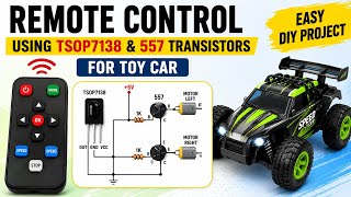 IR Receiver Wireless Remote control switch using TSOP 1738