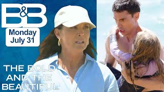 Sheila & Finn Save Kelly! | Bold and Beautiful Episode Monday 7/31/23 #boldandbeautiful