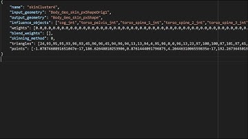 maya_skin_api: A Python Module for Maya Skinning Data