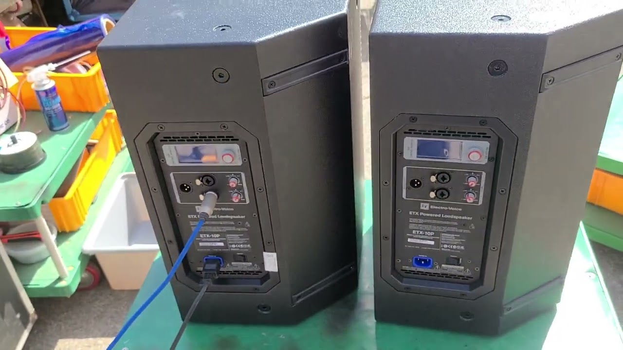 EV ETX-10P 이브이 10인치 파워드스피커