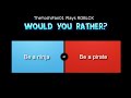 ROBLOX Commentary - Would You Rather?