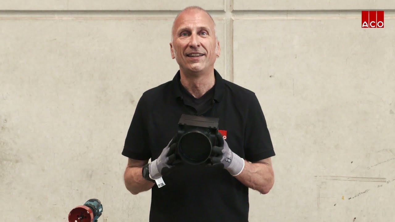 Lifehack: So kommt ein Geruchsverschluss in die ACO Hexaline Rinne