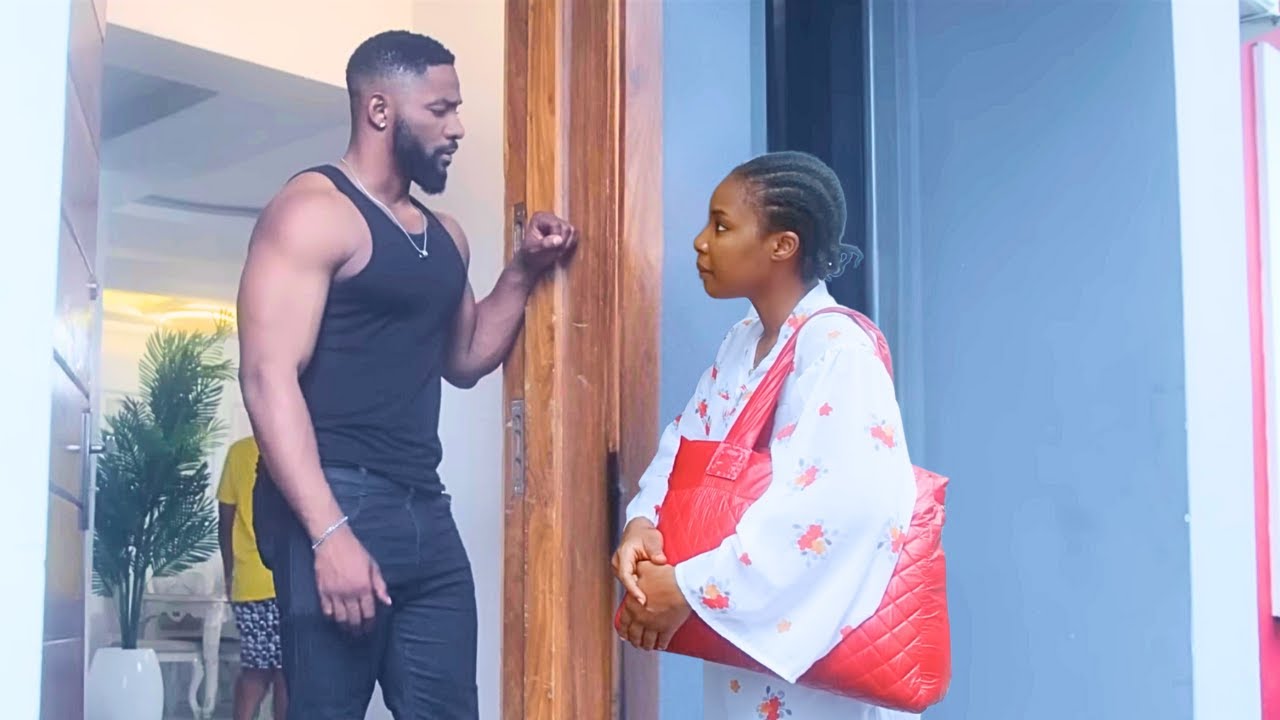 He came out & saw a Homeless Girl outside so he employed her as his maid| Nigerian Movie