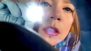 ASMR Orbital Exam 👁 You Have Something in Your Eye 👀 Nurse Exam, Ultrasound