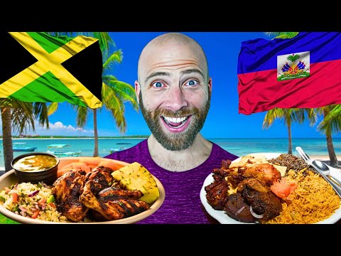 100 Hours of Caribbean Food!! 🇯🇲 🇭🇹 Caribbean Food Around The World!!