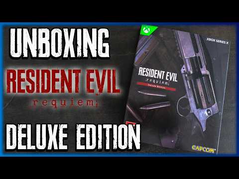 Unboxing Resident Evil Requiem DELUXE EDITION | Xbox Series X