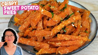 Sweet Potato Fries: Technique to Make Them Crispy