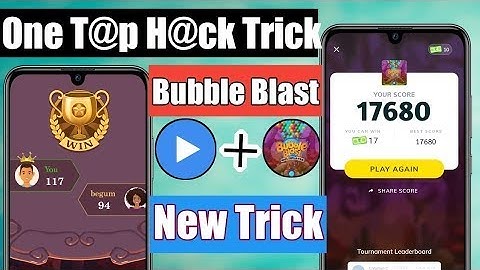 Mx Player One Tap Hack Trick || Bubble Blast New Hack Trick || Unlimited Score Trick Mx Player🤑