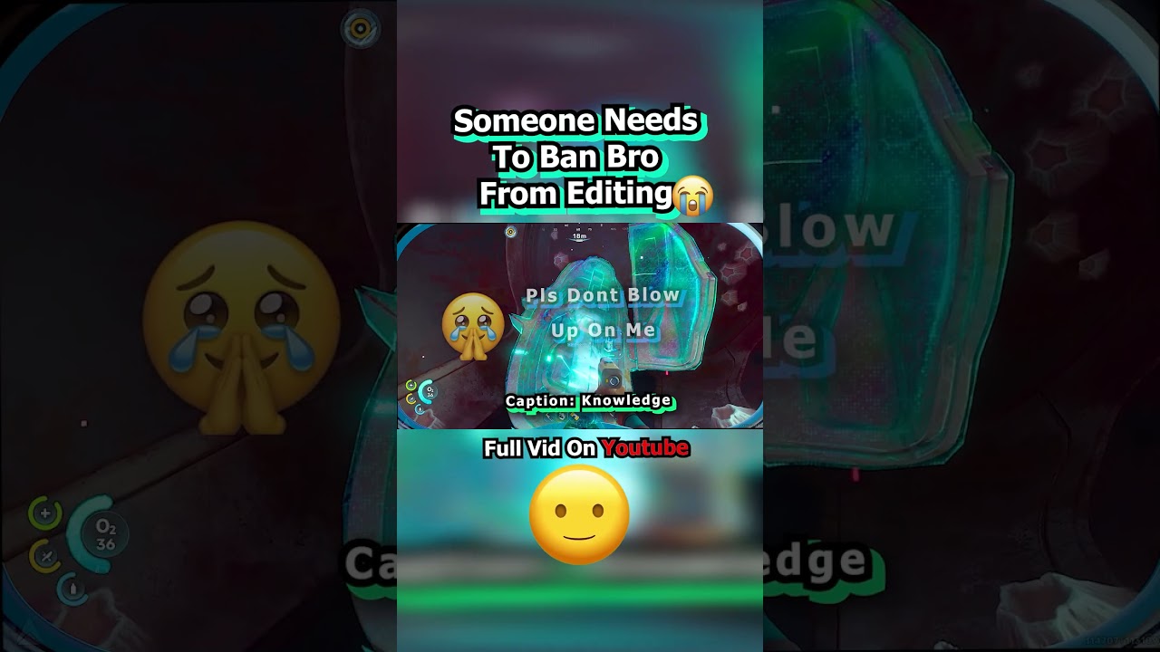 Someone Needs To Ban Bro From Editing 😭 #subnautica2
