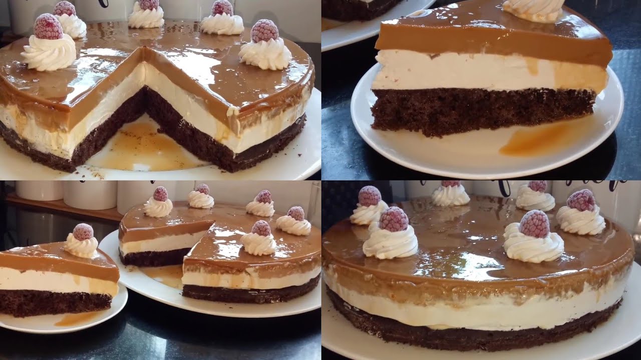 الكيكة لي حيرات الجميع في التيك توك مع سر تحضيرها رووعة 👌غتولي مدمنة عليها