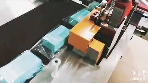 Full Automatic Vertical Sealing And Shrink Wrapping Machine For Mobile Phone Box