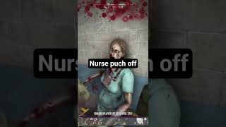 Punch off with a Nurse. #Gaming #7DaystoDie #7D2D #game #funny #series #POI