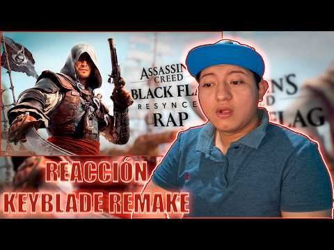 Zarbley reacciona a ASSASSIN'S CREED BLACK FLAG RESYNCED RAP La Calavera de mi Bandera Keyblade