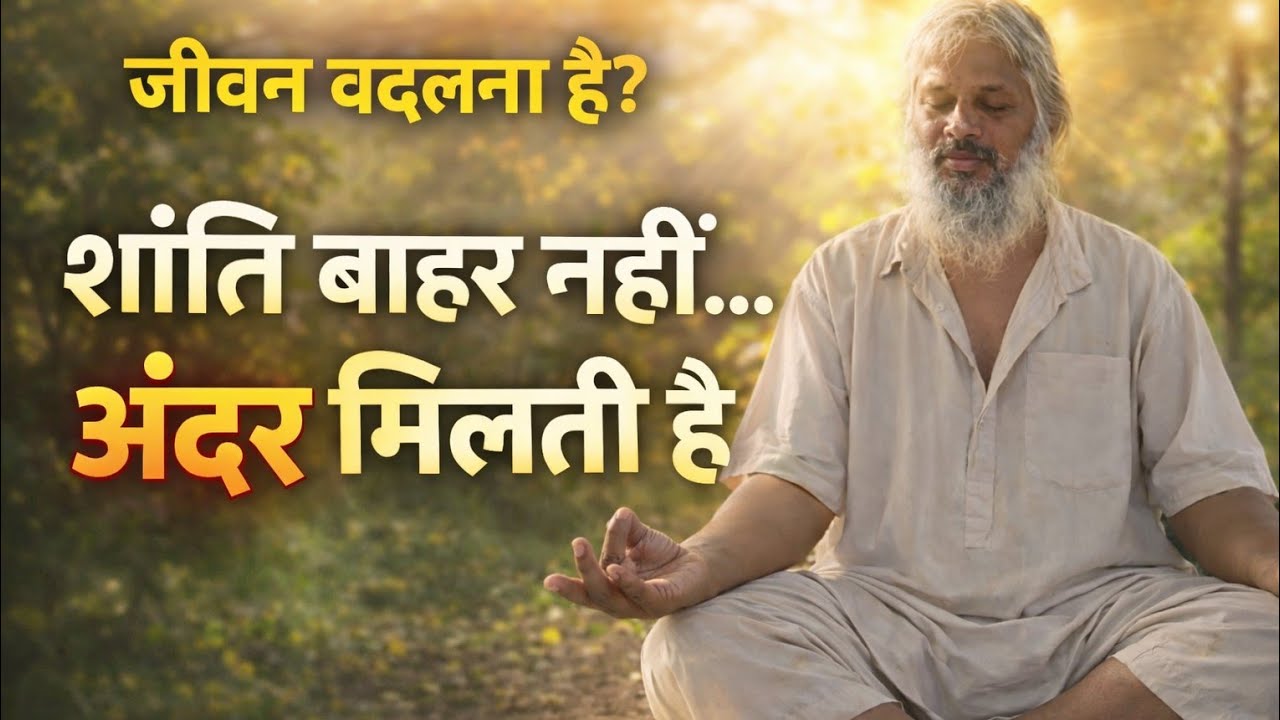 Adhyatmik aur Satvik Jeevan ka Sahi Tarika | Kaise Jiye Shant, Pavitra aur Safal Jeevan?#adhyatm 