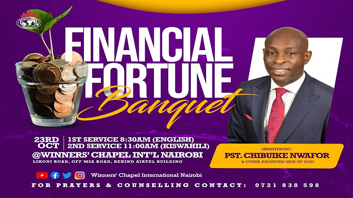 1ST SERVICE: FINANCIAL FORTUNE BANQUET SERVICE | 23RD OCT 2022