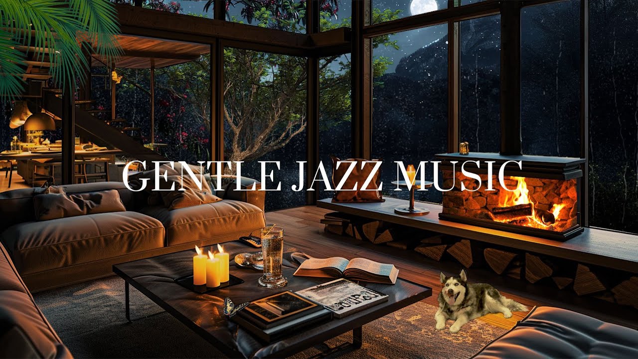 Relaxing Weekend in a Cozy Attic Space | Gentle Jazz Music Helps Relax and Relieve Stress