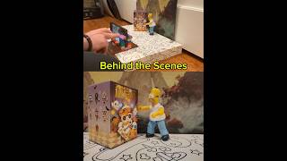Behind the Scenes New Zombie Party from ‎⁨@kikagoods The Simpsons Stop Motion Unboxing
