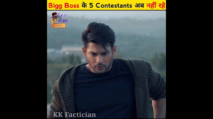 Bigg Boss के 5 Contestants जो अब नहीं रहे 😞| Bigg Boss #shorts #biggboss #biggboss16