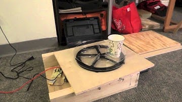 INFO 4320 (S13) Final Project Prototype - Turntable Base With Reed Switches