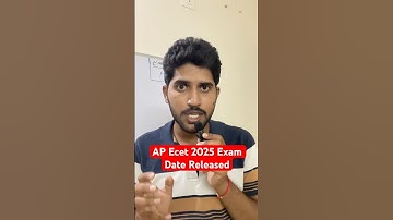 ap ecet exam date released | AP ecet 2025