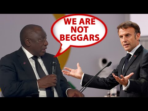 South Africa President Shouts to the World Africans aren't Beggars Respect us Now