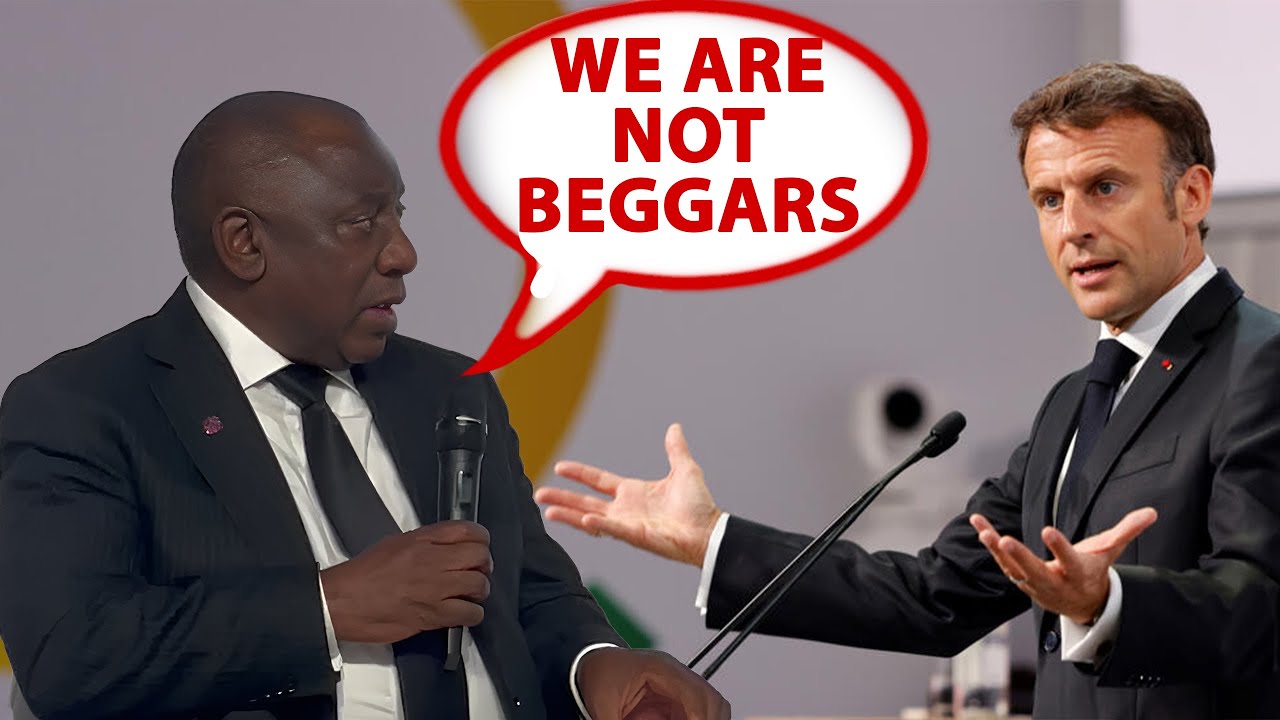 South Africa President Shouts to the World Africans aren't Beggars Respect us Now