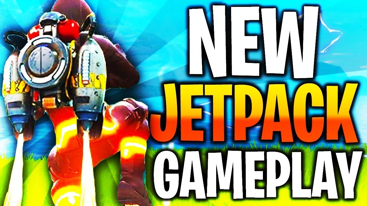 Fortnite Jetpack Gameplay (Skip to 