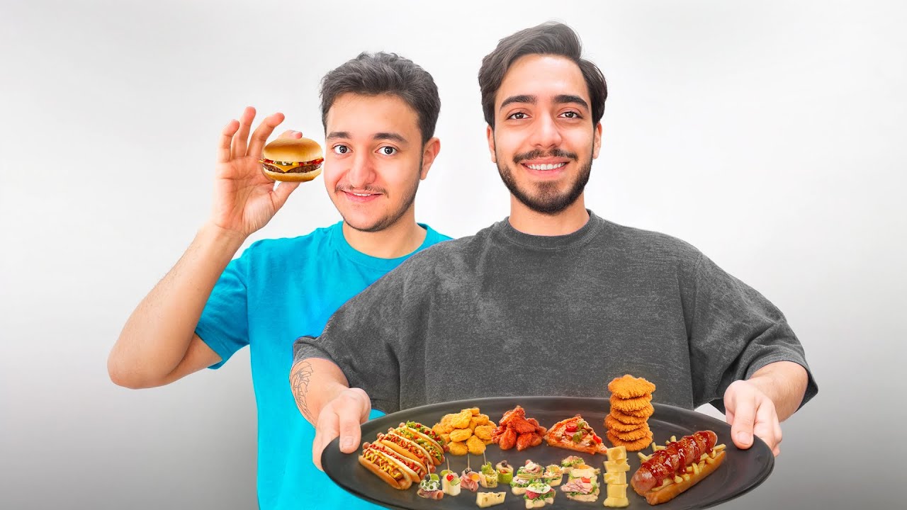 همه فینگر فود های ایرانو پیدا کردیم🥪😋