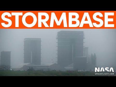 Storms Batter Starbase | SpaceX Boca Chica