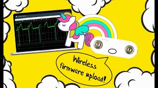 Wireless firmware upload for uECG!