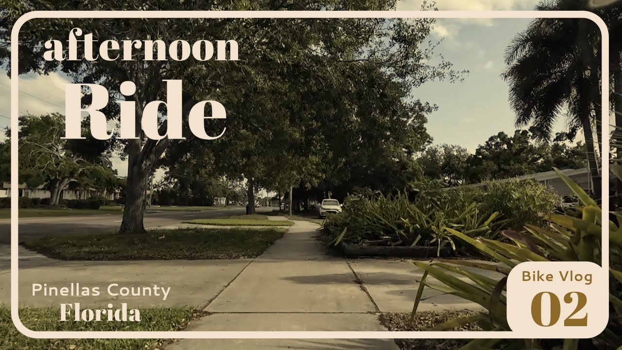 Kenneth City to Disston Heights - Florida Bike Vlog: 002