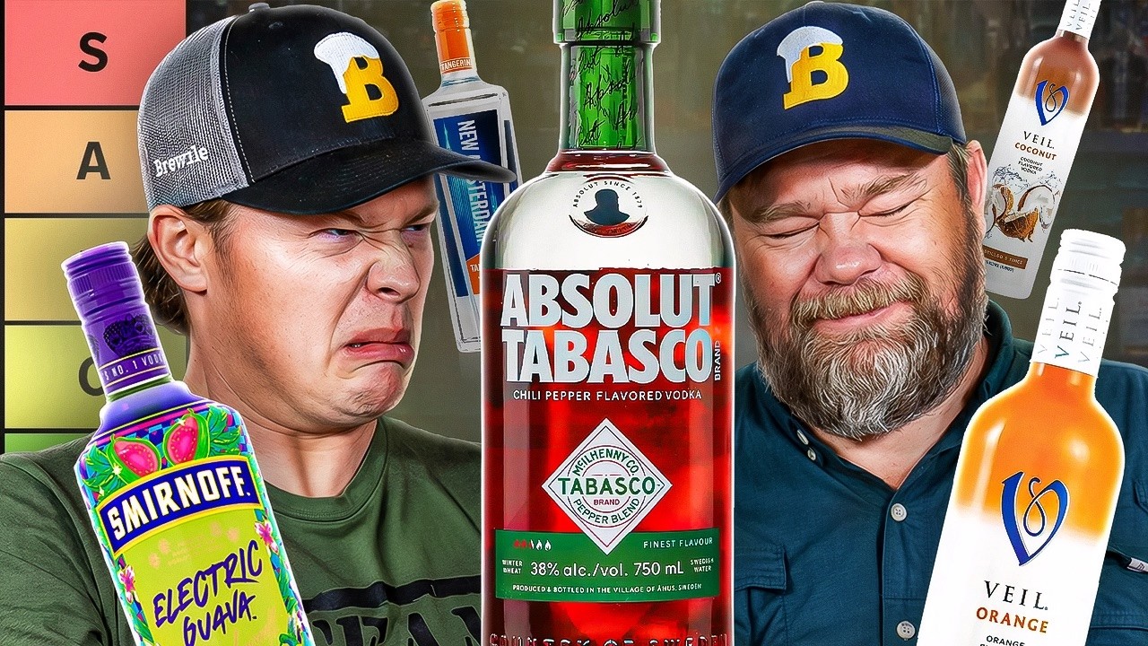 Trying 18 Flavored Vodkas Was a HUGE Mistake