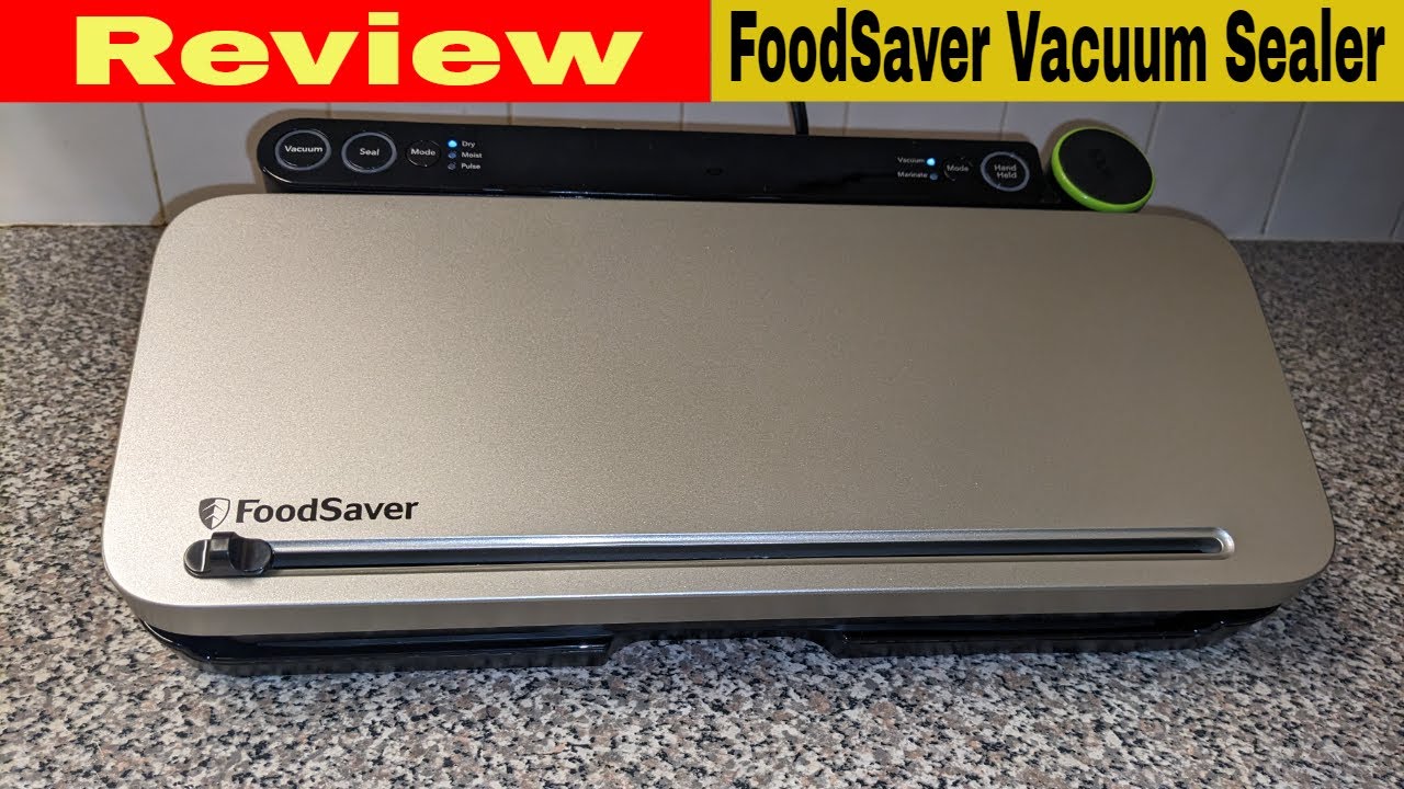 FoodSaver Premier MultiUse Vacuum Sealer Review YouTube