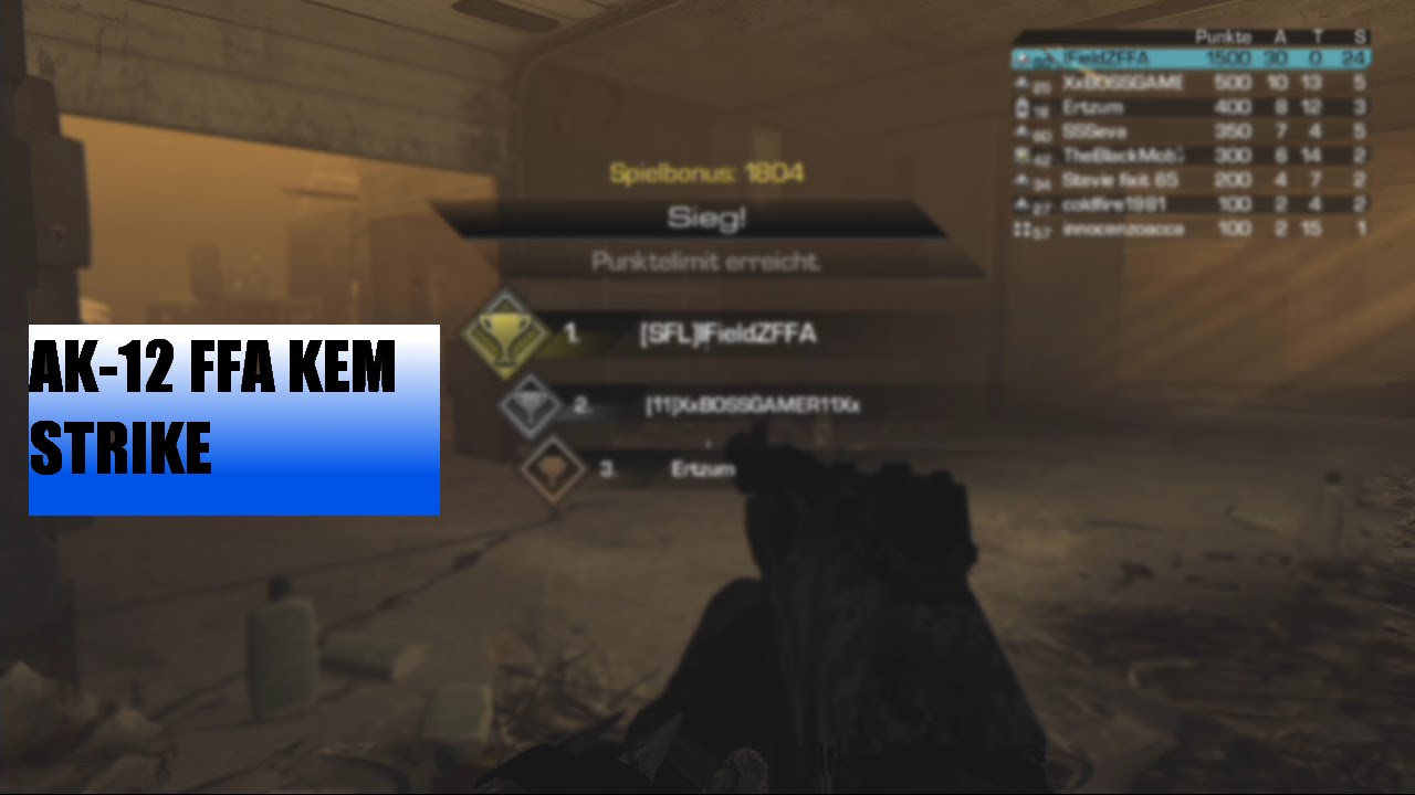 Cod Ghosts: AK-12 FFA KEM