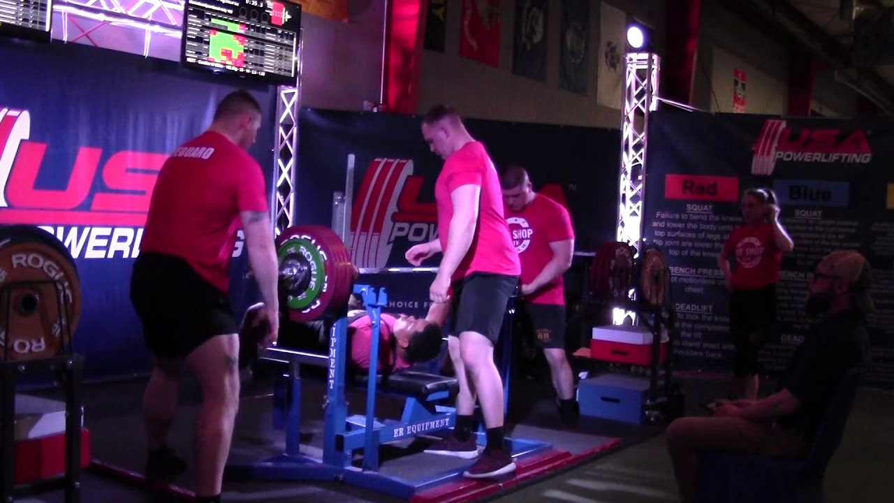 USA Powerlifting Virginia Lifting Example 9 March 2019 YouTube