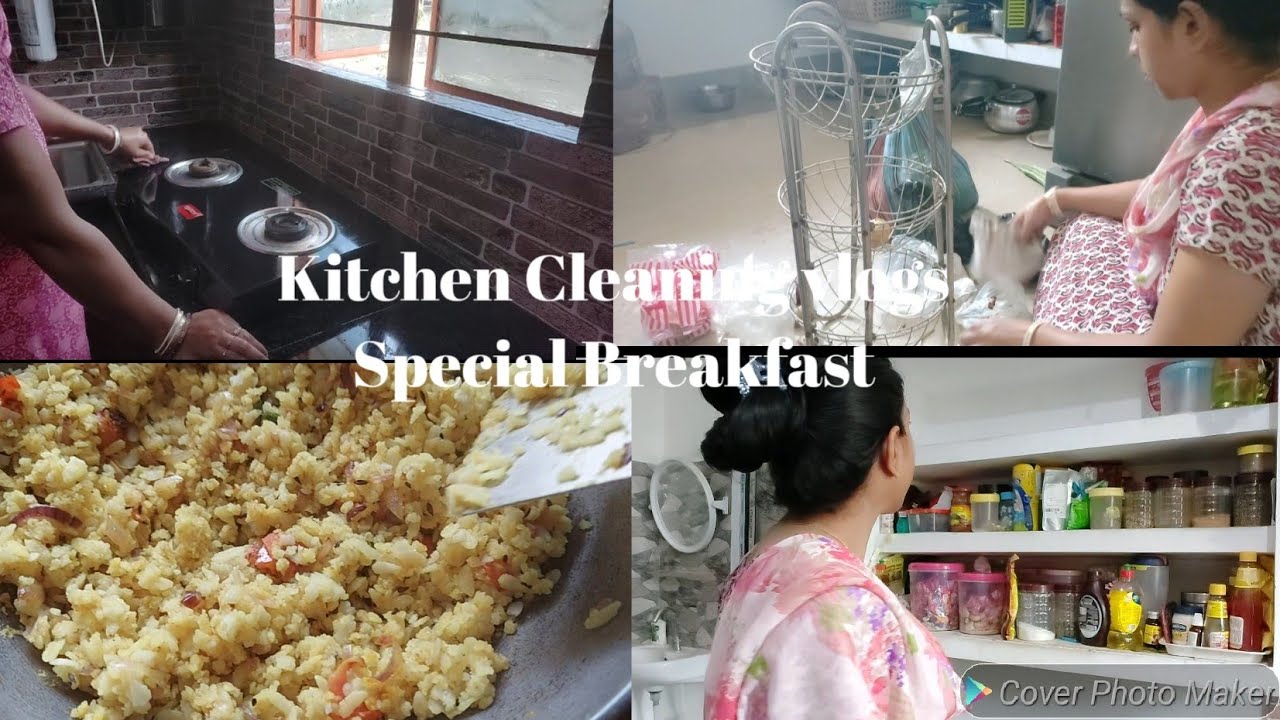 Kitchen Cleaning vlogCleaning hacksCleaning MotivationSpecial