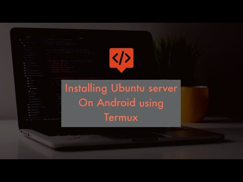 How to Install Ubuntu Server using Termux Android Terminal !
