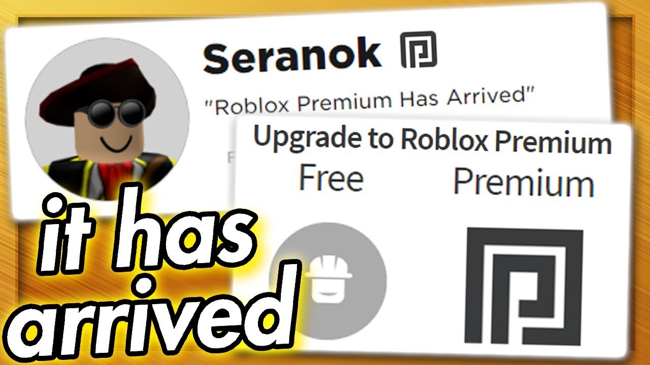 Roblox Premium Has Arrived Youtube